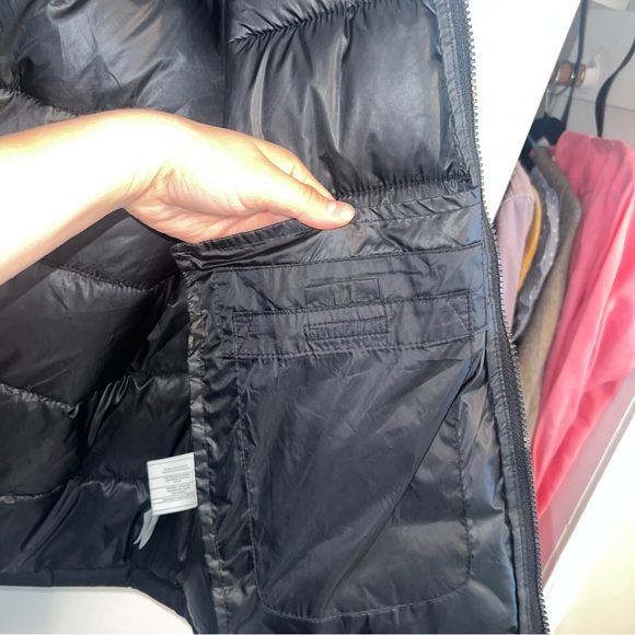 Hollister Black Hooded Puffer Jacket with Arm Logo Men’s Size: XL - Picture 5 of 8